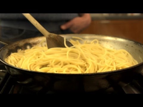 冷水煮義大利麵很簡單
