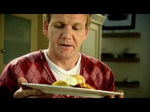 Gordon Ramsay：蘇格蘭鬆餅搭配焦糖香蕉