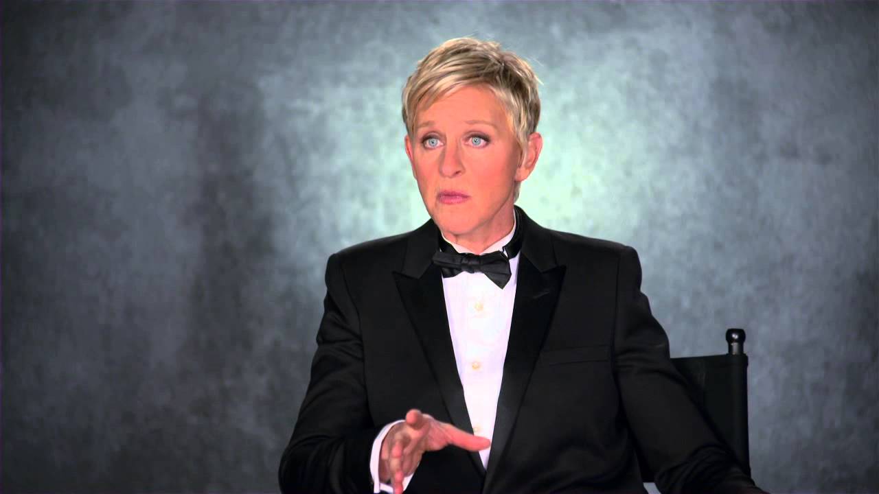 奧斯卡主持人Ellen DeGeneres趣味訪談