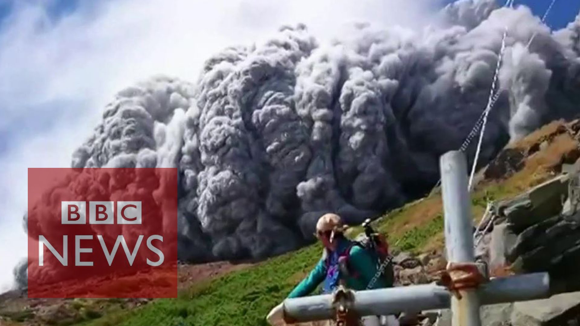 日本火山爆發──生死瞬間