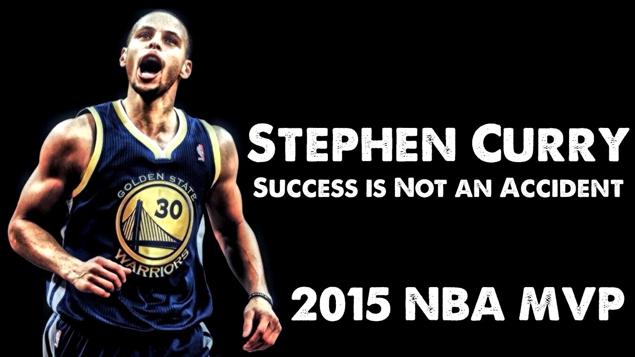 年度最有價值球員 Stephen Curry－－成功不是個意外