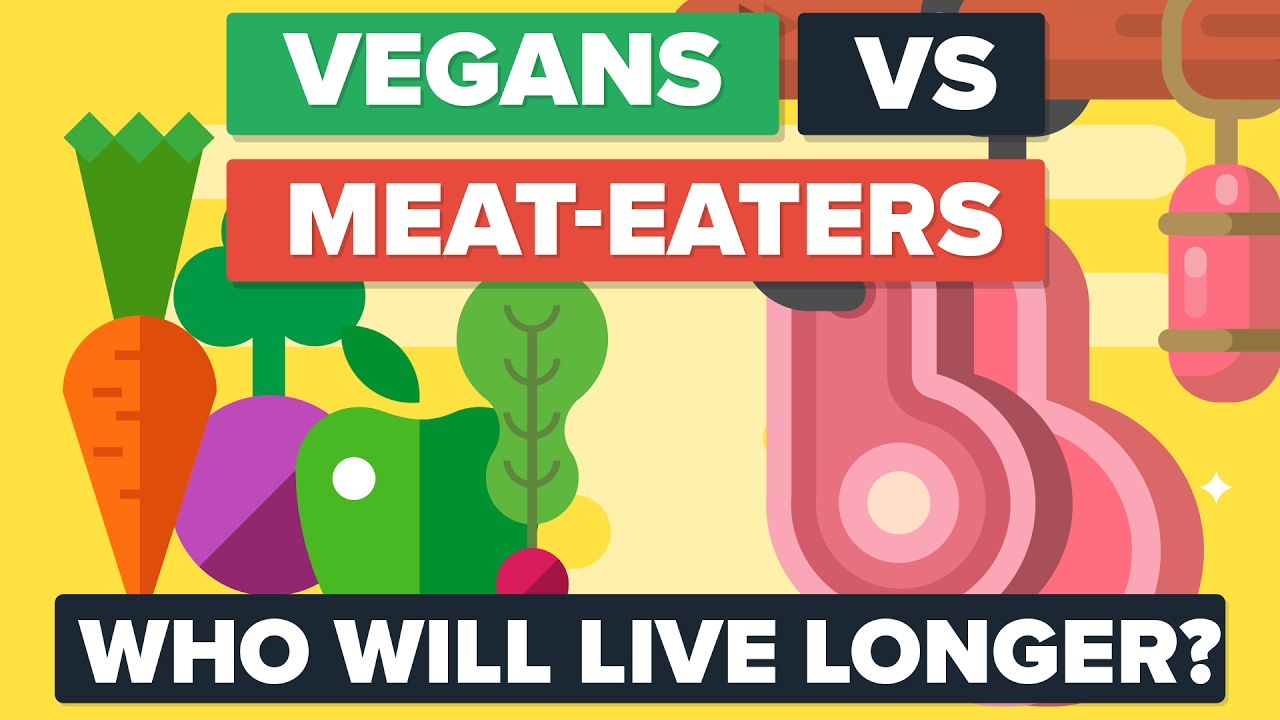 純素主義者 vs. 肉食主義者－－誰能活比較久？