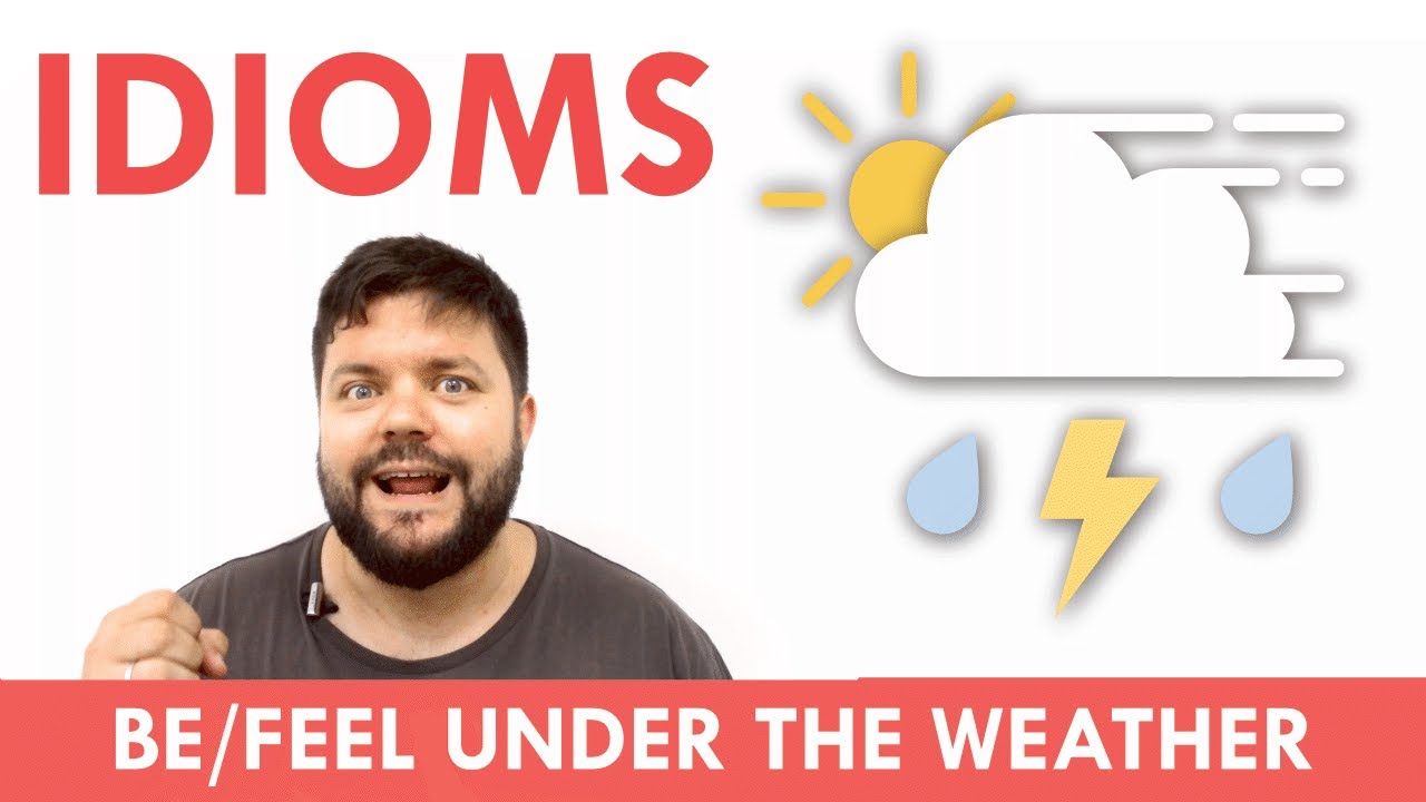 英文成語輕鬆學：under the weather