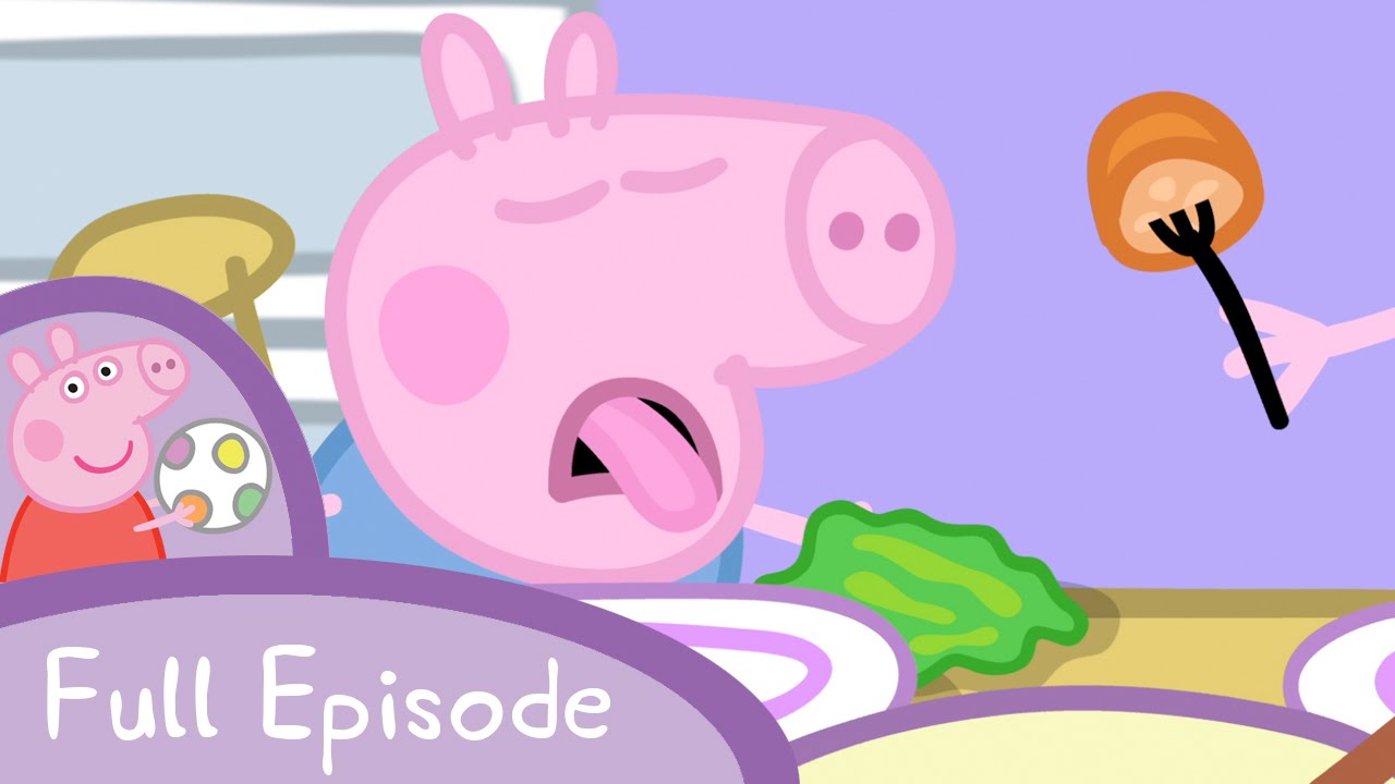 【看卡通學英文】佩佩豬到奶奶家吃午餐