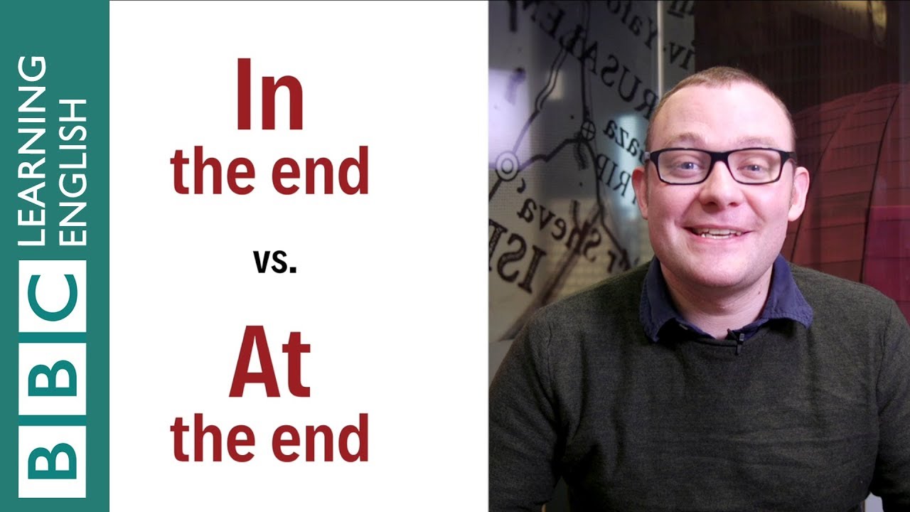 in the end 和 at the end 差在哪裡？